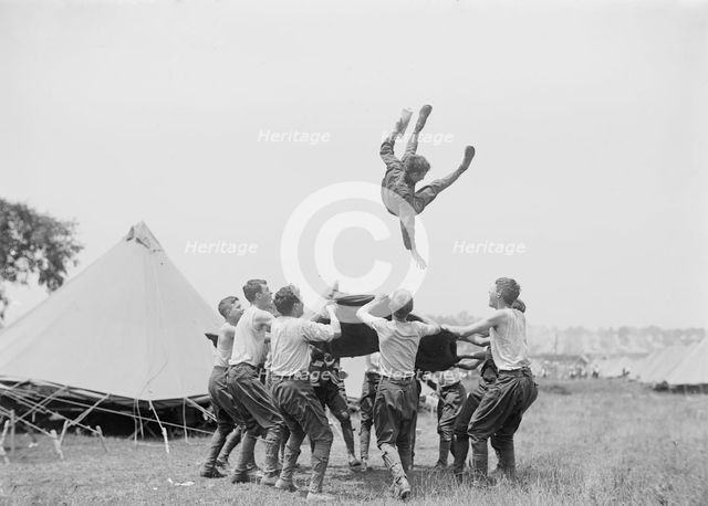 Boy Scouts - Gettysburg, 1913. Creator: Bain News Service.