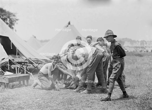 Boy Scouts - Gettysburg, 1913. Creator: Bain News Service.