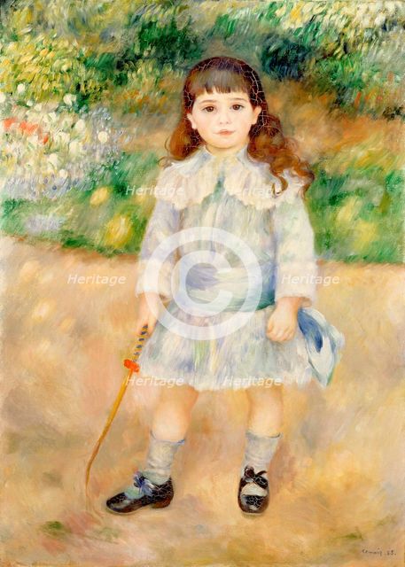 Boy with a Whip, 1885. Creator: Pierre-Auguste Renoir.