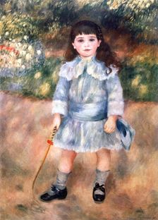Boy with a Whip 1885. Artist: Pierre-Auguste Renoir