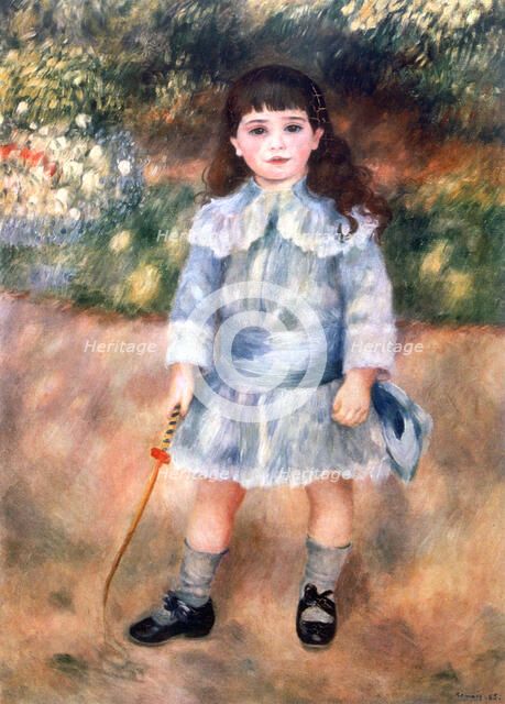 'Boy with a Whip', 1885. Artist: Pierre-Auguste Renoir