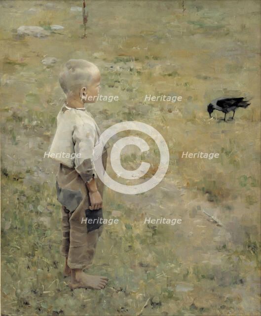 Boy with a Crow, 1884.
