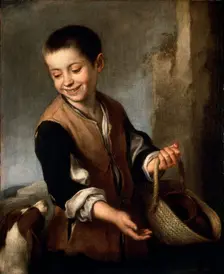 Boy with a Dog c1650-c1660. Artist: Bartolomé Esteban Murillo