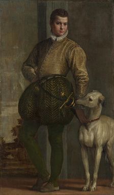 Boy with a Greyhound, possibly 1570s. Creator: Paolo Veronese