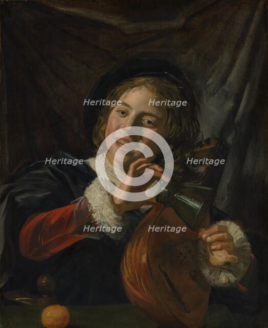 Boy with a Lute, ca. 1625. Creator: Frans Hals.
