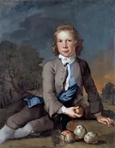 Boy with apples 1729-1740. Creator: Richard Wilson