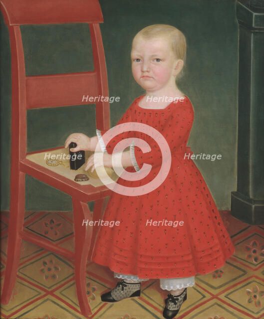 Boy with Blond Hair, ca. 1840-50. Creator: Unknown.