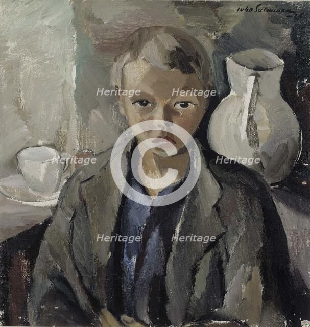 Boy with Jug, 1926. Creator: Juho Salminen.