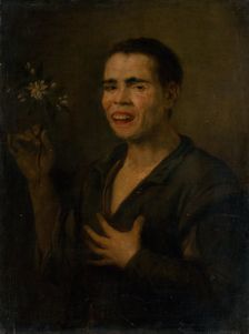 Boy with orange blossom, c1625-1650. Creator: Unknown