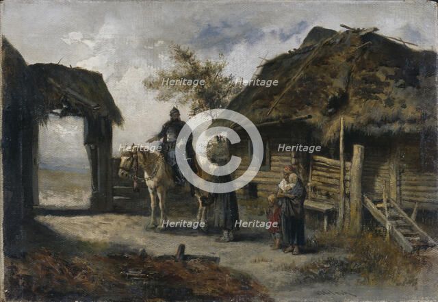 Boyar, 1879. Artist: Urlaub, Johann-Georg-Christian (1844-1914)