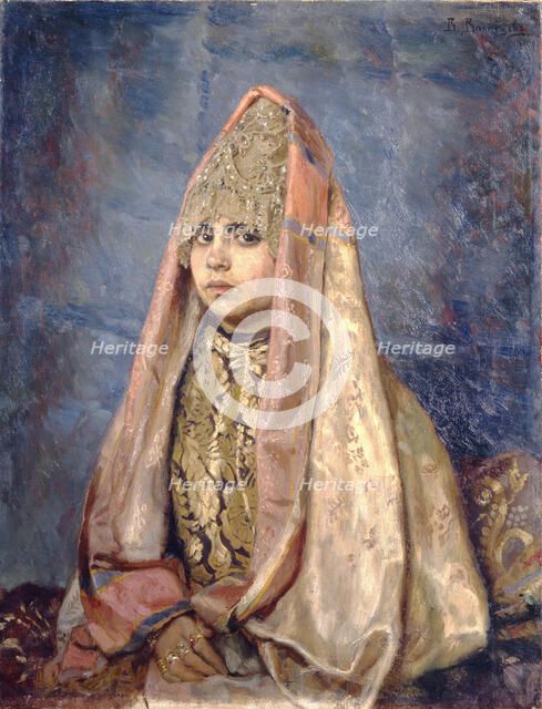 Boyar's Wife, 1884. Artist: Vasnetsov, Viktor Mikhaylovich (1848-1926)