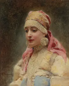 Boyar's Wife. Artist: Makovsky, Konstantin Yegorovich (1839-1915)