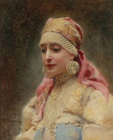 Boyar's Wife. Artist: Makovsky, Konstantin Yegorovich (1839-1915)