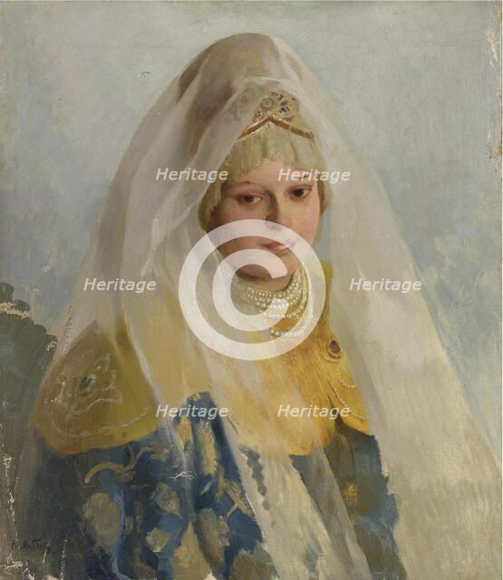 Boyar's Wife. Artist: Lebedev, Klavdi Vasilyevich (1852-1916)