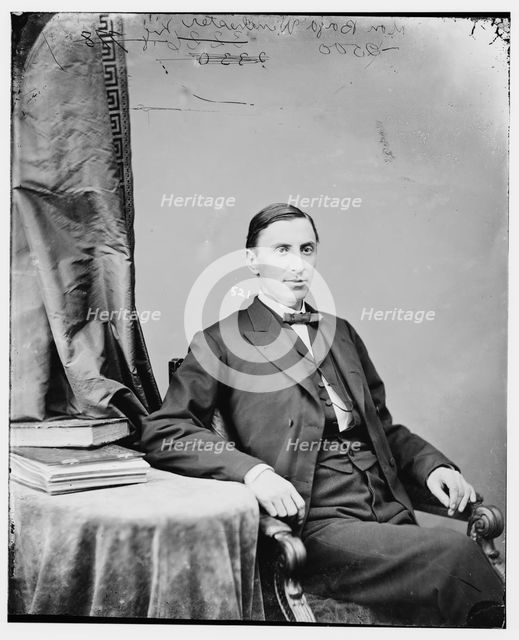 Boyd Winchester of Kentucky, between 1860 and 1875. Creator: Unknown.