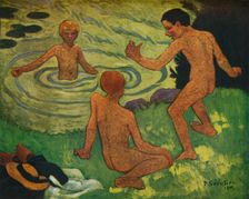 Boys Bathing 1906. Artist: Paul Serusier