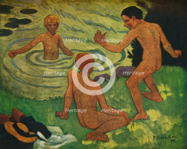'Boys Bathing', 1906. Artist: Paul Serusier.