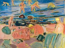 Boys bathing