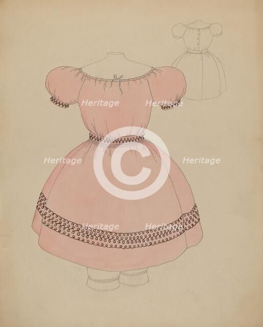 Boy's Dress, c. 1936. Creator: Doris Beer.