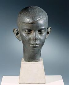 Boy's head, 1922. Creator: George Kolbe