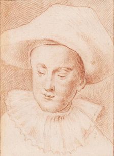 Boy's head in a hat, 2nd half 18th century. Creator: Antoine de Favray