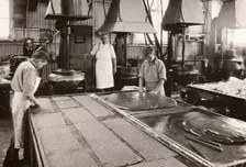 Boys making toffee in the Caley factory, Norwich, Norfolk, 1937
