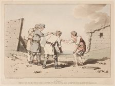 Boys playing Knucklebones (Babki)