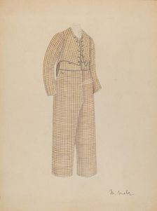 Boy's Suit, 1935/1942. Creator: Margaret Concha