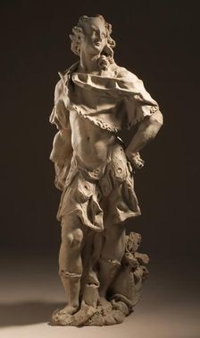 Bozzetto of a Warrior, c.1750. Creator: Unknown