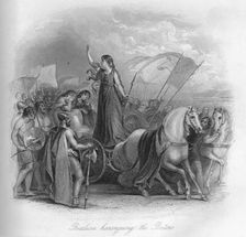 Boadicea haranguing the Britons 1859