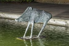 Boar the Water Gardens, Harlow, Essex, 2015. Artist: Steven Baker