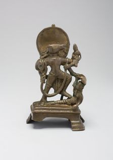 Boar Incarnation of God Vishnu Lifting Earth Goddess (Bhuvaraha), 11th century. Creator: Unknown
