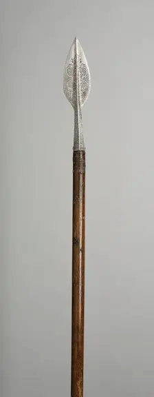 Boar Spear, Saxony, 1575/1600. Creator: Unknown