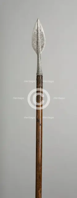 Boar Spear, Saxony, 1575/1600. Creator: Unknown.