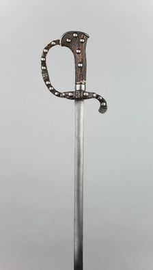Boar Sword, Germany, 1650/60. Creator: Unknown