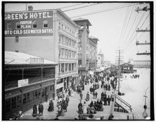 Boardwalk, Atlantic City, N.J., c1904. Creator: Unknown