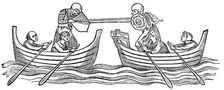 Boat Tilting, 14th century, (1833)