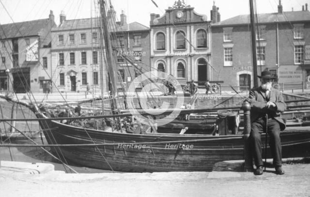 Boat, Bridgwater, Somerset, c1905. Artist: Cecil Sharp