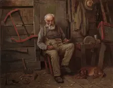 Boat Builder, c. 1904. Creator: John George Brown (American, 1831-1913)
