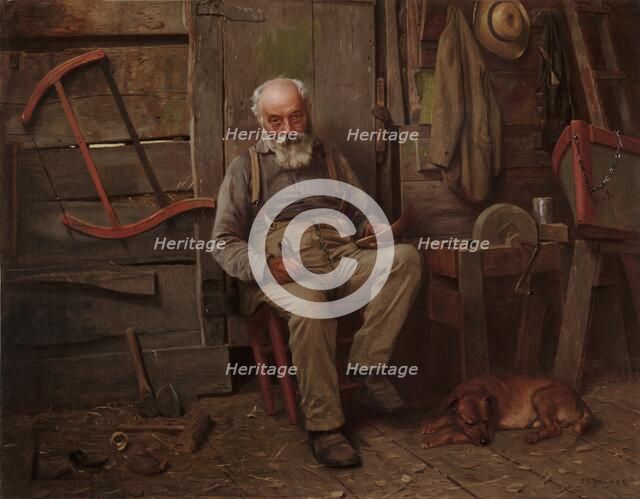 Boat Builder, c. 1904. Creator: John George Brown (American, 1831-1913).