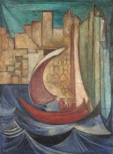 Boat, c1919. Creator: Leon Chwistek