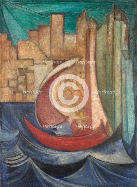 Boat, c1919. Creator: Leon Chwistek.