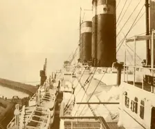 Boat Deck of the "Leviathan". c1930. Creator: Unknown
