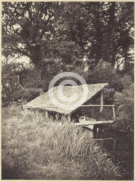 Boat House, 1840/1900. Creator: Miss T. Powell.