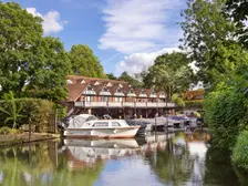Boat House, High Street, Goring-on-Thames, South Oxfordshire, Oxfordshire, 2025. Creator: James O Davies