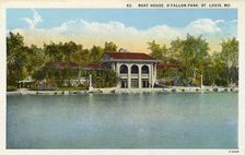 Boat house, O'Fallon Park, St Louis, Missouri, USA, 1926