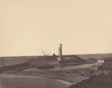 Boat in Harbor, Algeria, 1853-54. Creator: John Beasley Greene