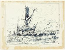 Boat in Port, n.d. Creator: William Roxby Beverley