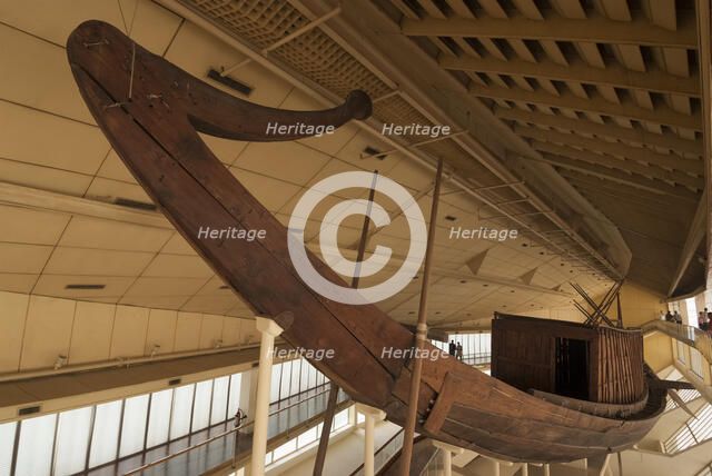 Boat Museum, Giza, Egypt, 2007. Creator: Ethel Davies.