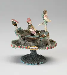 Boat of Love, France, Early 19th century. Creator: Verres de Nevers